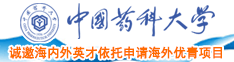 大鸡巴操社区中国药科大学诚邀海内外英才依托申请海外优青项目